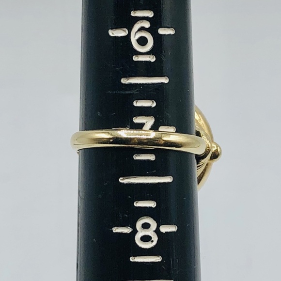 Lot 2 Vintage Jeane Dixon Gold Gemini Zodiac Mood Ring & Cross Pendant 1970s - Picture 11 of 16